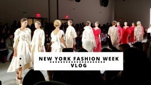'VLOG: NEW YORK FASHION WEEK 2020 | SON JUNG WAN | OXFORD FASHION STUDIO BACKSTAGE'