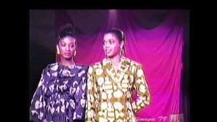 African Fashion Show @ Georgetown U.  3.16.1991