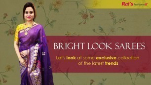 'Bright Look Sarees From Rai\'s Fashions (12th January) - 12JL'