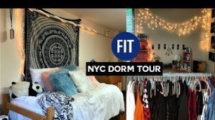 'NYC DORM TOUR | FASHION INSTITUTE OF TECHNOLOGY | COED HALL'