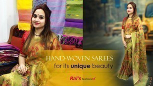 'Handwoven Sarees For Its Unique Beauty (30th January) - 30JN'