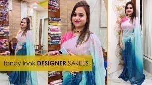 'Fancy Look Designer Sarees (19th February) - 19FF'