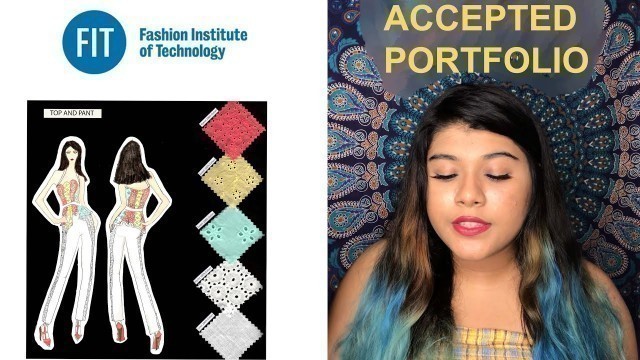 'Accepted FIT fashion design portfolio 2020 + Essay example - Part 2'