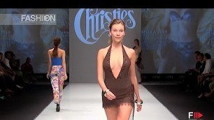'CHRISTIES Blue Fashion Beach Spring Summer 2015 Moscow - Fashion Channel'