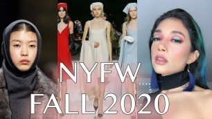 'THE BEST TRENDS FROM NEW YORK FASHION WEEK AW2020'
