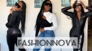 'FASHION NOVA TRY ON HAUL 2020! Trending Outfit| Velour Set'