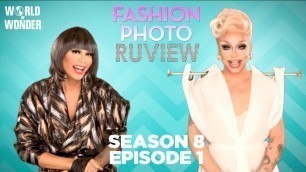 'RuPaul\'s Drag Race Fashion Photo RuView with Raja and Raven Season 8 Episode 1 | Keeping It 100!'