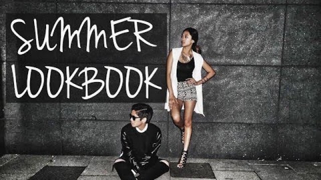 'SPRING/SUMMER Lookbook 2015 || WOMEN\'S & MEN\'S Black and White Monochrome Fashion || Shamira Solana'