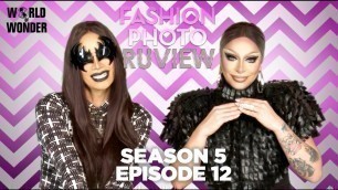'RuPaul\'s Drag Race Fashion Photo RuView with Raja and Raven: Season 5 Episode 12 \"Final Three Hunty\"'