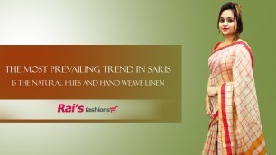 'The Most Prevailing Trend In Saris (20th November) - 18NO'