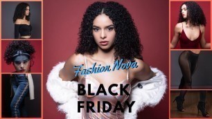 'Black Friday Fashion Nova try on HAUL'