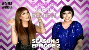 'RuPaul\'s Drag Race Fashion Photo RuView with Raja and Raven: Season 5 Episode 2'