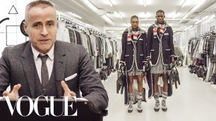 'Thom Browne’s Entire Design Process, From Sketch to Dress | Vogue'