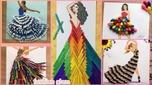'50 creative dress designing ideas with daily using objects'