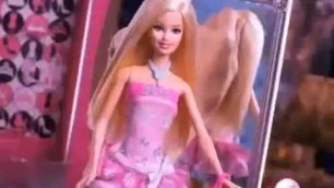 'Barbie A Fashion Fairytale Glitterizer Playset Commercial'