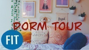 'FIT NYC College Dorm Tour I Fashion Institute Of Technology'