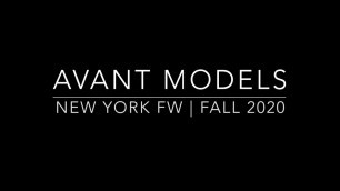 'Kristina Grikaite at New York Fashion Week (Fall 2020).'