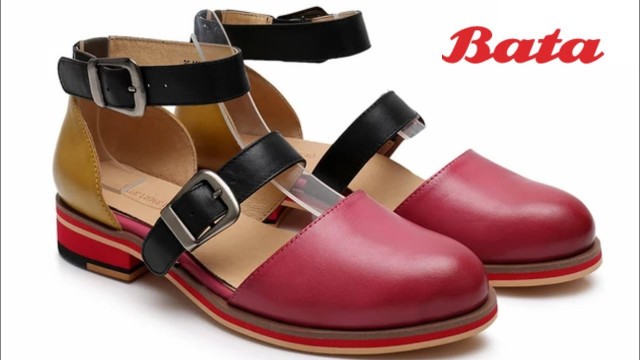 'Bata women shoes design best casual sandals collection chappal for ladies'