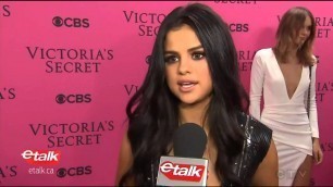 'Selena Gomez interview at Victoria\'s Secret Fashion Show 2015'