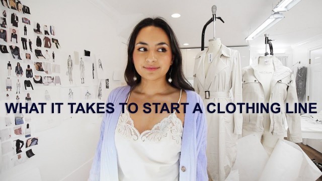 'HOW TO GET YOUR CLOTHING LINE MADE | THE PRODUCTION PROCESS | HOW TO FIND A MANUFACTURER'