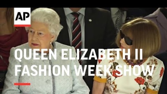 'At 91, Queen Elizabeth II Attends First Fashion Week Show - 2018'