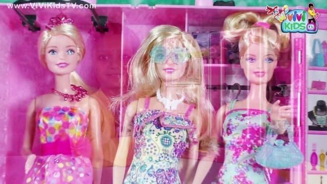 'Barbie Makeup And Dress Up Games For Girls - Fashion Designer Disney Princess Dressup Party'