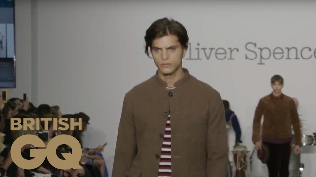 'Oliver Spencer - London Fashion Week | Full Show | British GQ'