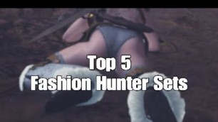 'Monster Hunter: World | Top 5 Fashion Hunter Sets (Female Version)'