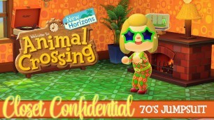 'Getting My Pimp On : 70\'s Stellar Jumpsuit  | ACNH Fashion |Animal Crossing : Closet Confidential'