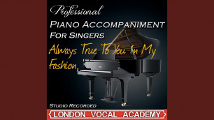'Always True to You In My Fashion (\'Kiss Me Kate\' Piano Accompaniment) (Professional Karaoke...'