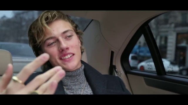 '24 hours of Fashion Week with Lucky Blue Smith for Balmain   Vogue Hommes'