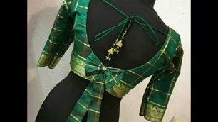 'New simple and latest back neck designs of a blouses||fashion designing||Blouse design 2020'