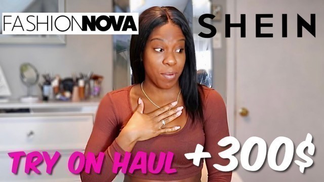'HUGE +300$ FASHION NOVA & SHEIN TRY ON HAUL | WINTER TRY ON HAUL & HONEST REVIEW'