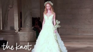 'Romantic Wedding Dress Trend: Bridal Fashion Week Fall 2018'