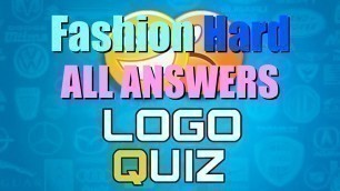 'Jinfra Logo Quiz - Fashion HARD 48/48 level ANSWERS Walkthrough HD'