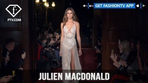 'London Fashion Week Fall/WItner 2017-18 - Julien Macdonald Trends | FashionTV'