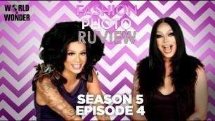 'RuPaul\'s Drag Race Fashion Photo RuView with Raja and Raven: Season 5 Episode 4'