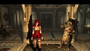 'Skyrim Mod of The Week 11 \"Red Riding Hood\" (Armour / Clothes)'