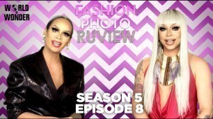 'RuPaul\'s Drag Race Fashion Photo RuView with Raja and Raven: Season 5 Episode 8 \"Scent of a Queen\"'