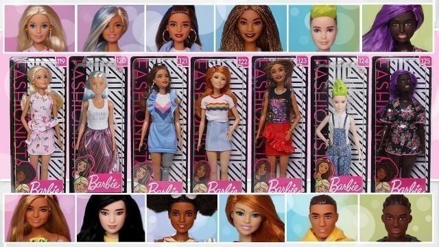 '2019 Barbie Fashionistas Doll Showcase [Wave 2]'
