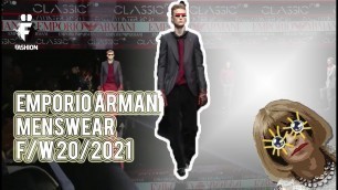 Emporio Armani Menswear Fall Winter 2020 2021