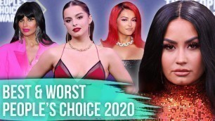 'Best and Worst Dressed at E! People\'s Choice Awards 2020 (Dirty Laundry)'
