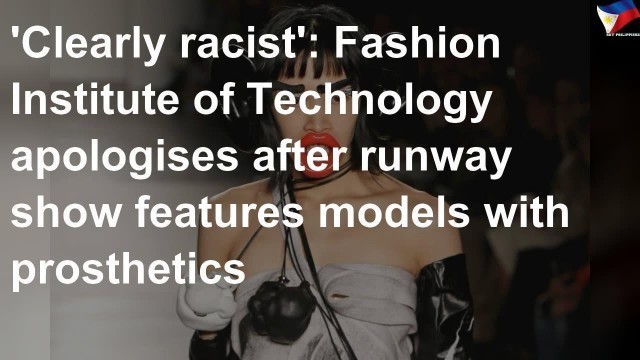'Fashion Institute of Technology apologizes'