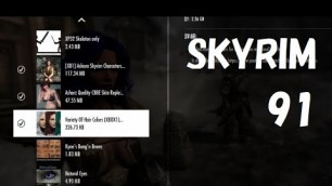 '[Xbox] SKYRIM + mod91 mod Introduction Beautification system. Fashion beautification, hair color,etc'
