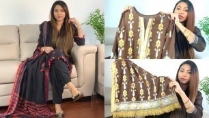 'Simple Dresses I bought From Pakistan - Dress Designing - Winter Suit Collection Vlog'