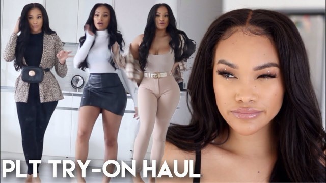 'HUGE PRE- BLACK FRIDAY FALL TRY ON HAUL 2019 | PRETTYLITTLETHING HAUL | ALLYIAHSFACE'