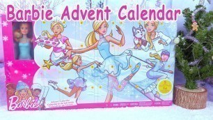 'Barbie Professions Clothes & Accessories Advent Calendar'