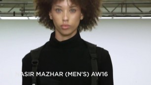 'Nasir Mazhar Fall/Winter 2016/2017 Menswear Collection - London Fashion Week'