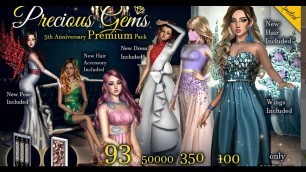 'Cara Mendapatkan VIP Game Fashion Empire || ( Precious Gems 5th Anniversary Premium Pack)'