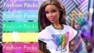 'Unbox Daily: Barbie Fashion Packs Haul | Peanuts | The Power Puff Girls & Ken'